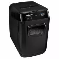 Уничтожитель документов Fellowes AutoMax 150C, автоподача, 4 ур. секр. 4x38мм, 32л, CD, автореверс FS-46801