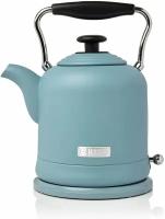 Чайник Haden CE24, голубой (Haden Highclere Cordless Kettle - Traditional Electric Fast Boil Kettle, 3000W, 1.5 Litre, Blue - CE24)