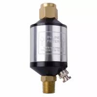 INTERTOOL Мини фильтр для покрасочного пистолета 1/4 в металлическом корпусе PT-1403