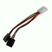 Переходник Generic Molex 4 pin to 2 SATA