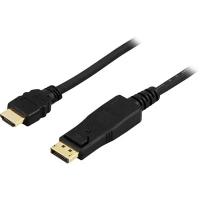 Кабель для монитора Fuj:tech DisplayPort - HDMI (вход-вход), 0,5 м