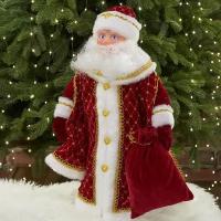 Коломеев Фигура Дед Мороз - Царская зима 50 см, в красном кафтане ДМ-2101