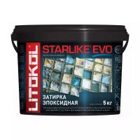 Затирка эпоксидная двухкомпонентная Litokol Starlike Evo S.230, Cacao, 5 кг