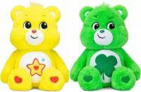 Набор мягких игрушек Care Bears Superstar Bear 35 см и Good Luck плюшевый мишка, коллекционные