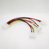 Разветвитель Generic Molex 4 pin => 3 x 4pin Molex кабель