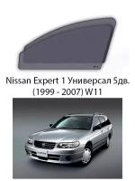 Каркасные автошторки на передние окна Nissan Expert 1 Универсал 5дв. (1999 - 2007) W11