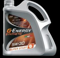 Масло моторное G-ENERGY Synthetic Super Start 5w30 C3 4л синтетическое