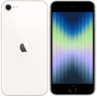 Смартфон Apple iPhone SE3 2022 128 ГБ, nano SIM+eSIM, Starlight (белый)