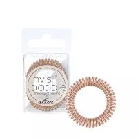 invisibobble Резинки-пружинки для волос Slim Of Bronze and Beads