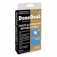 Набор для ремонта ветровых стекол DoneDeal Windshield Pro Repair Kit, прозрачный, тубы 0.8мл, арт. DD6584N