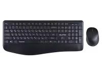 Комплект беспроводной клавиатура+мышь Qumo Space K57/M75, Wireless/USB, Черный 30704