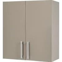 Навесной шкаф Шенилл 27x60x67.6 см ЛДСП цвет серый