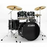 Tama SG52KH6-BK StageStar ударная установка из 5-ти барабанов со стойками, стулом и педалью, цвет черный