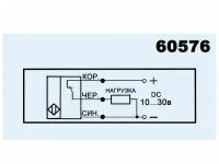 Индуктивный выключатель ВБ2.08М.33.1,5.3.1.К 10...30V 250MA PNP NC (1.5ММ встраиваемый)