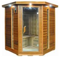 Инфракрасная сауна SaunaMagic Cedar CST Corner Medium