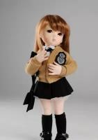 Костюм Dollmore Petit School Uniform For Girl Set (Школьная форма черно-бежевая для кукол Доллмор 26 см)