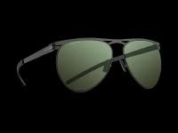 Титановые солнцезащитные очки GRESSO Rivoli - авиаторы / зеленые