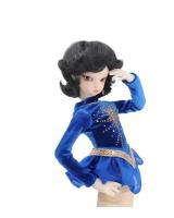 Комплект одежды Dollmore Moonshine Skate For Girl (Фигурное катание: цвет синий для кукол Доллмор)