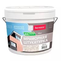 Мраморная штукатурка EcoStone Bayramix, цвет 775 15 кг