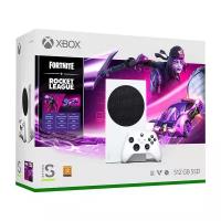 Microsoft Xbox Series S 512 ГБ SSD + Fortnite + консоль Rocket League Bundle