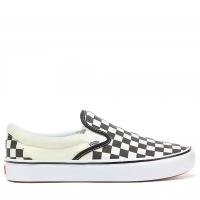 Кеды унисекс Vans Comfycush Slip-On Checkerboard/True White / 38.5 EU