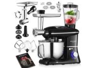 Кухонный комбайн с мясорубкой Mozano Kitchen Assistant 2200 Вт черный