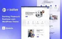 Шаблон Wordpress Etsolve - Business and Finance Theme WordPress