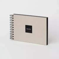 Скетчбук FALAFEL BOOKS А4 S4 Grey Black paper, 62л, 160г