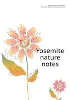 Yosemite nature notes