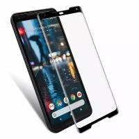 Защитное стекло 3D для Google Pixel 2 XL (черный)