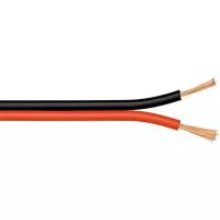 Кабель акустический на катушке Zenit Speaker Cable 1.5mm2 50m Black/Red (100112), катушка