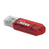 Флешки Mirex Флешка Mirex ELF RED, 8 Гб, USB2.0, чт до 25 Мб/с, зап до 15 Мб/с, красная