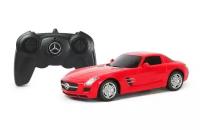 Машинка на радиоуправлении Rastar Mercedes-Benz SLS AMG (арт.40100-R), 1:24, красная