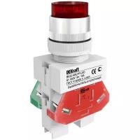 Выключатель кнопочный ABLFP 22мм красн. LED 220В ВК-22 SchE SCHNEIDER ELECTRIC 25027DEK (1 шт.)