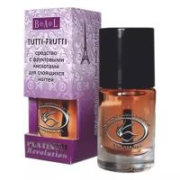 BAL Professional, Platinum revolution № 01 «Tutti-Frutti» - средство с фруктовыми кислотами для слоящихся ногтей