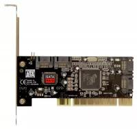 Контроллер PCI SIL3114 4xSATA Bulk