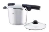 Скороварка Vitaquick, 22 см, 6 л + стеклянная крышка 22 см (Fissler)