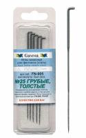 Иглы для валяния (фелтинга) №25 грубые, толстые запасные в блистере 5 шт. / Гамма, артикул FN-005