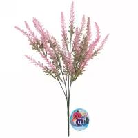 Цветы искусственные «Полевой букет» 30см цвет розовый 03