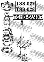 Краб ASVA, TSS027 FEBEST TSS-027