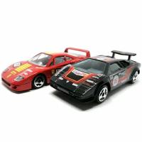 Модель Ferrari F40 Lamborghini Countach масштаба 1:43, металл