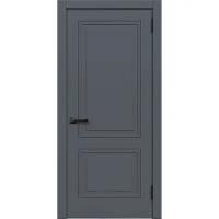 Дверное полотно Loyard Париж софт графит серый глухое эмалит 800x2000 мм
