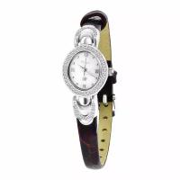 Серебряные часы Platinor-Чайка П200406А-РК с фианитом, Серебро 925°