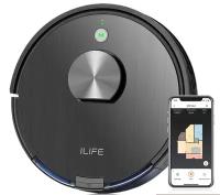 Робот-пылесос ILIFE A10S, черно-серый, новейшие технологии