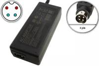 Адаптер (блок) питания 12V, 5A, 4pin(DSA-60PFB-12, HASU12FB, EA1050A-120), для монитора; POS-терминала Posiflex, Sam4s, Атол; Synology и др. устройств