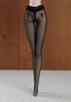 Dollmore UPK Panty Stockings Black (Черные прозрачные колготки для кукол Пуллип 31 см / Блайз / Доллмор)