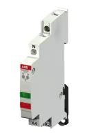 E219-2CD Индикаторная лампа с 2 светодиодами зеленый/красный на DIN-рейку 415/250В AC ABB, 2CCA703910R0001