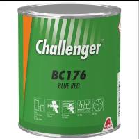 Challenger | BC176 Сине красный. Краска на основе акриловой смолы для ремонта автомобилей. 1л