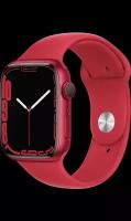 Apple Умные часы Apple Watch Series 7, 45 мм, (PRODUCT)RED