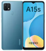 Смартфон OPPO A15s (4+64 ГБ), голубой